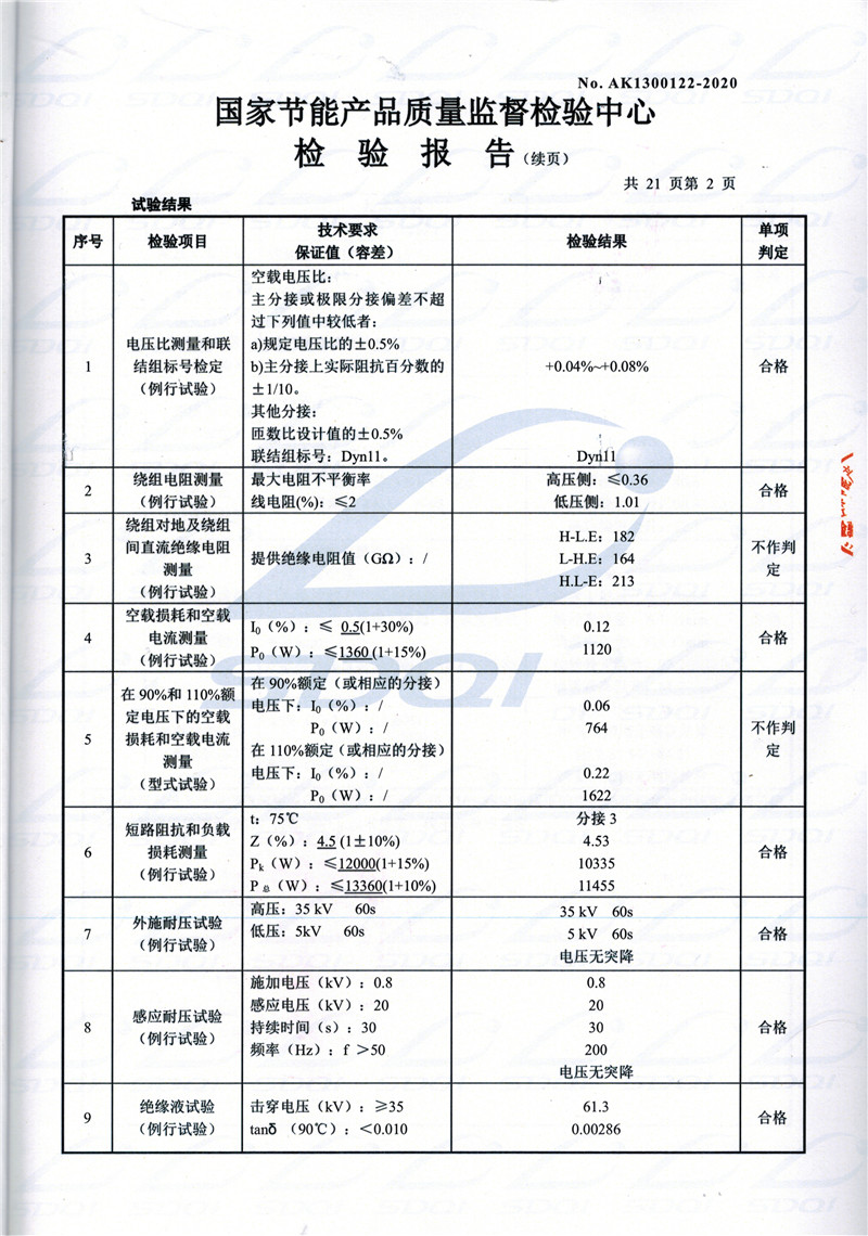 高低压试验报告-S11-1250岚皋岚皋岚皋油浸式变压器-2.jpg